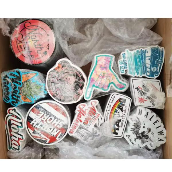 Customizable Waterproof Label Stickers Full Color Print Glossy Label Stickers