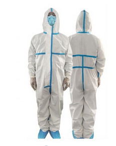 China Durable Disposable Medical Garments Waterproof Safety Disposable Coveralls on sale