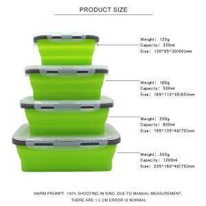 Leakproof Microwavable Portable Foldable Tiffin Box
