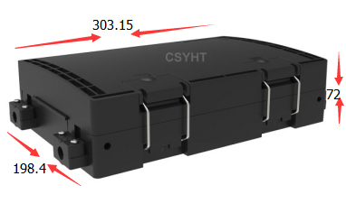 1x8 Outdoor Aerial Hanged FAP Fiber Access Point