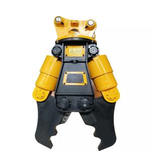 Double Cylinder Excavator Shear Metal Scrap Concrete Building Demolition