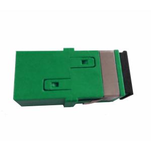 Quality Internal Shutter SC Fiber Optical Adapters With Clamp for sale