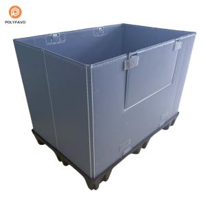 Durable HDPE Storage Containers Box Plastic Custom Packaging Box