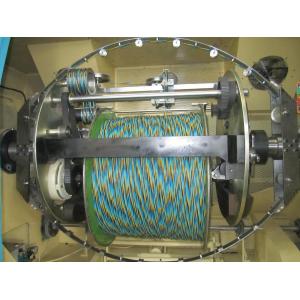 China Double Twist Buncher Bare Copper Wire Twister Machine With Computer Control on sale