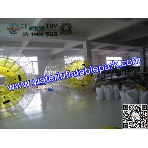 Popular Inflatable Roller Ball With Water Games , Inflatable Fun Roller