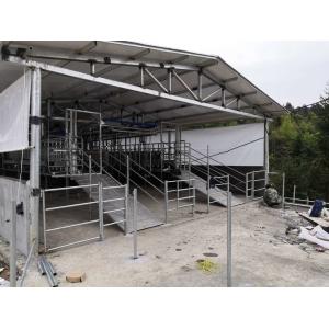 SS304 Goat Milking Parlor Milking Systems Dairy Goat Equipment