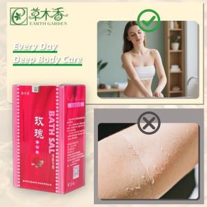 Floral Rose Bath Crystals Spa Grade Herbal Bath Products With Essential