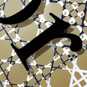 30mm Electroplated Decorative Metal Letters / Polished Custom 3D Sign Letters