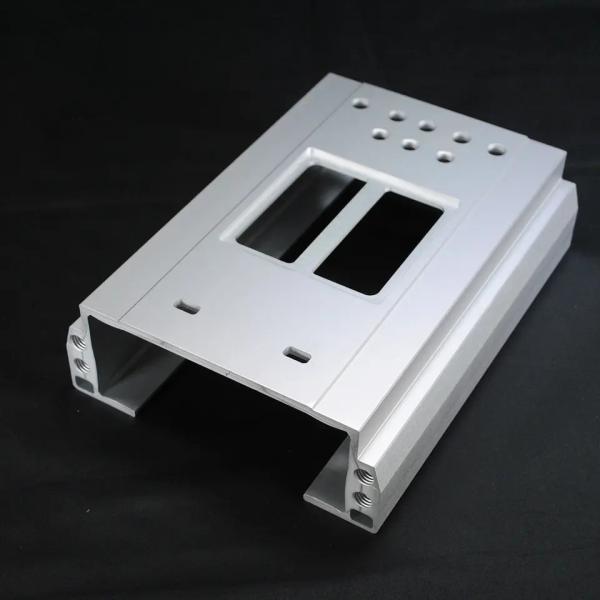 Buy Custom Cnc Aluminum Profiles Enclosure Rectangular Ports ISO9001 6061 at wholesale prices