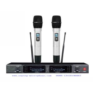 Quality LS-6300 wireless microphone system UHF IR selecta ble frequency PLL AUTOMATIC INDUCTION competetive price rack ear for sale