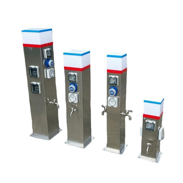 Buy 304 Stainless Steel Marine Power Pedestal Anti Impact at wholesale prices