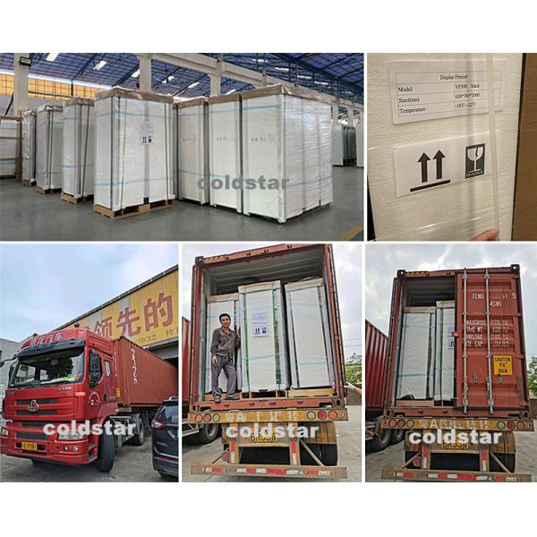 C-Store Shop Commercial Upright Display Cooler Beverage Bottle Refrigerated Showcase