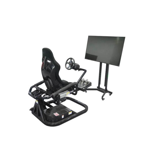 Buy Amusement Machine Virtual Reality Racing Simulator 3 Dof Electric Dynamic Platform at wholesale prices