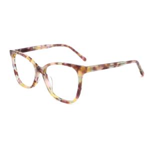 AC Clear Lens Acetate Frame Glasses , OEM Colorful Eyewear Frames