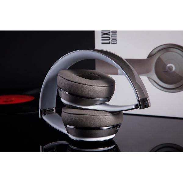 Newest 2016 Beats by Dr.Dre Solo2 On-Ear Wired Luxe Edition Headphones Silver New Beats by Dr. Dre Solo2 Wired On-Ear
