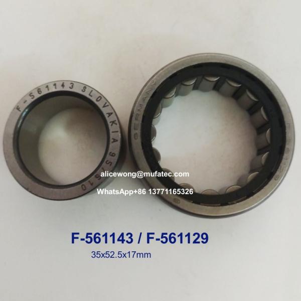 F-561143/F-561129 35x52.5x17mm Auto Transfer Case Bearings Needle Roller Bearings with Nylon Cage