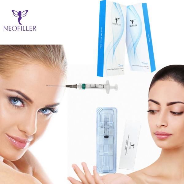 Wrinkle Removal Hyaluronic Acid Based Dermal Fillers 1ml Hyaluronic Acid Lip Fillers