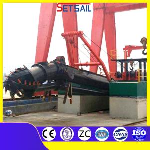 10 Inch Siemens PLC Diesel Engine River Sand Dredger with Cyclone Type
