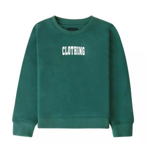 Printed Cotton Blank Crewneck Sweatshirt Anti - Shrink Breathable