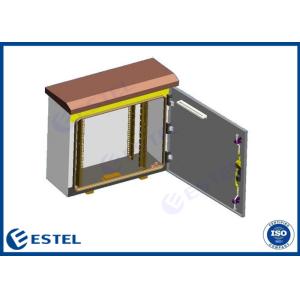 Galvanized Steel 14U SGCC Pole Mount Cabinet