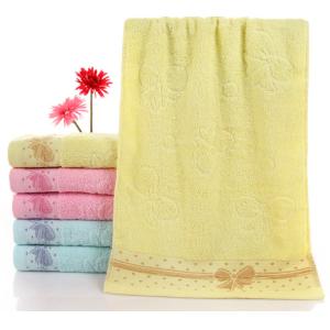 Hot sale beautiful bulk monogram egyptian cotton Jacquard towels