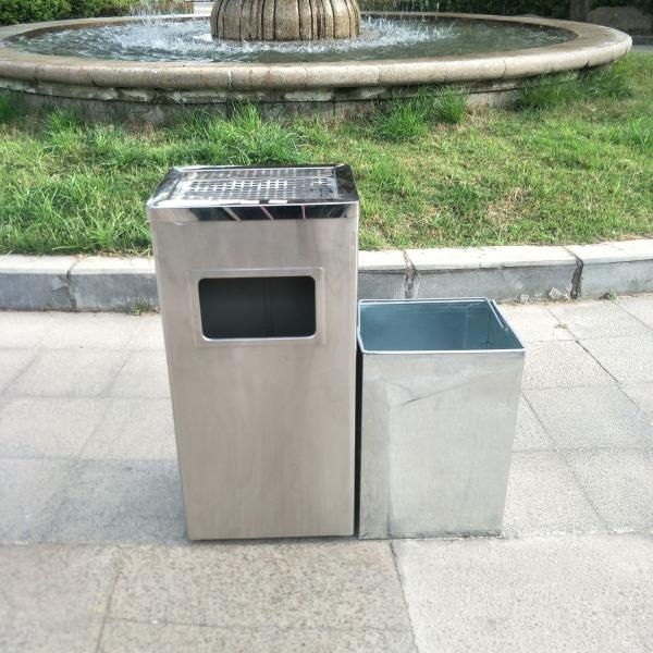 Hotel Lobby Smoke-out Hotel Elevator Ashtray Round Clamshell Shopping Mall