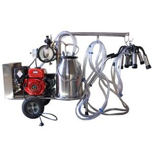 25L Bucket Milking Machine ISO9001 Electric Cow Milker