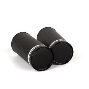 Cylindrical Cardboard Paper Composite Cans With Metal Lid , Recyclable Material