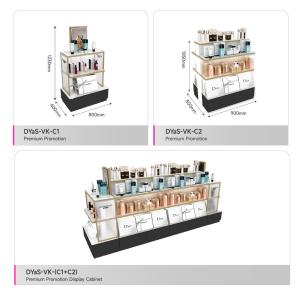 Multifunctional Promotion Cabinet Skincare Display Rack for Retail Display