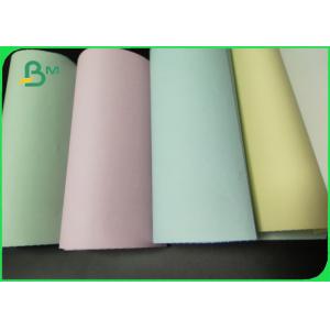 Carbonless Laser Paper White / Canary / Pink NCR Paper 50gsm