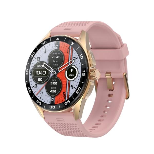 1.43'' Smart Watch Circle Shape Android Ip68 Ecg Body Temperature Advanced Chipset