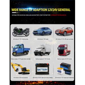 Automotive 12V2A Pulse Repair Battery Charger Lead Acid