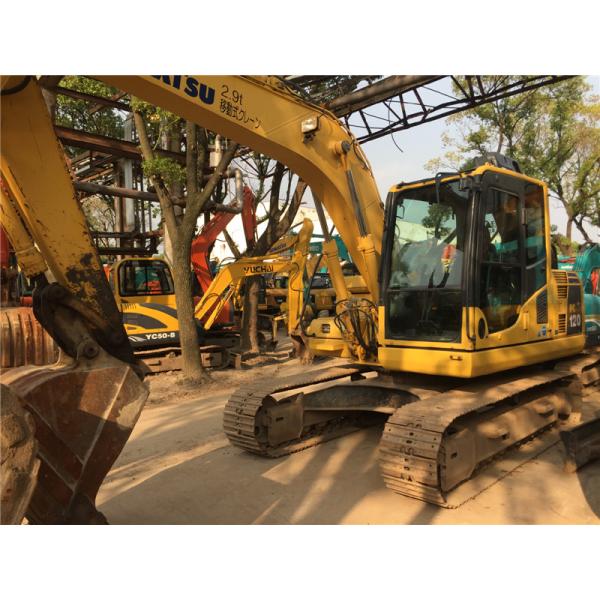 Used Komatsu PC120 Crawler Excavator S4D105-5 engine 11T weight with Original Paint