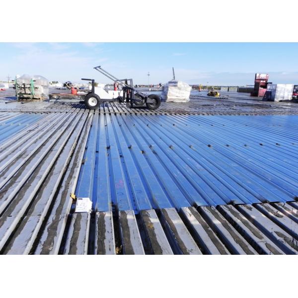 Buy Sandblasting Steel Plate Decking With Plating Finish For Roof at wholesale prices