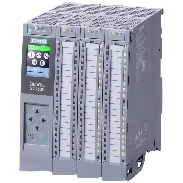 6ES7512-1CK00-0AB0 Siemens SIMATIC S7-1500 Compact CPU 1512C-1 PN with 250 KB for program