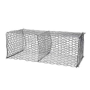 China Anping Easy To Assemble 100 x 120 mm Galvanized Gabion Stone Baskets