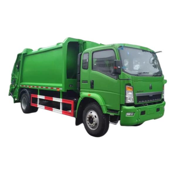 Buy 8cbm Sinotruk Howo Waste Compactor Garbage Truck Diesel Fuel at wholesale prices