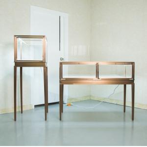 Multifunctional Jewelry Display Showcase / Necklace Display Stand For Luxury