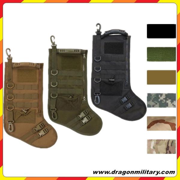 Buy Hot sale new Christmas Tactical Stocking with molle at wholesale prices