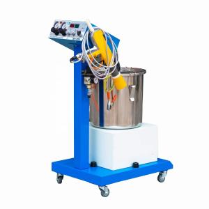 China Good Effect Manual Electrostatic Flocking Machine Easy Taking Flock Machine on sale