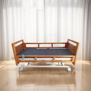 YFH-B004 Household Nursing Home Beds Solid Wood Electric Nursing Bed For Elderly
