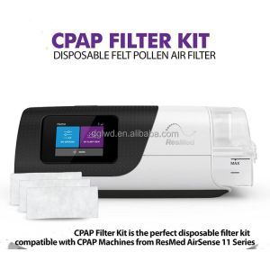 Disposable CPAP Filter with 5micron Porosity 51*23MM Dimension and 150 psi