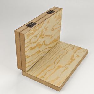 20*12cm Eco-Friendly MDF Wood Sublimation Picture Frame Hinged Folding Memory