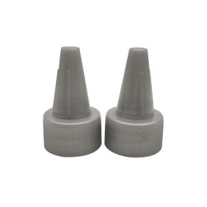 Leakage Resistant 28mm Plastic Nozzle Cap With Twist Top
