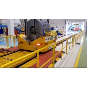 Quality Automation Rail Transfer Cart Electric Transfer Trolley Customized Table Size for sale