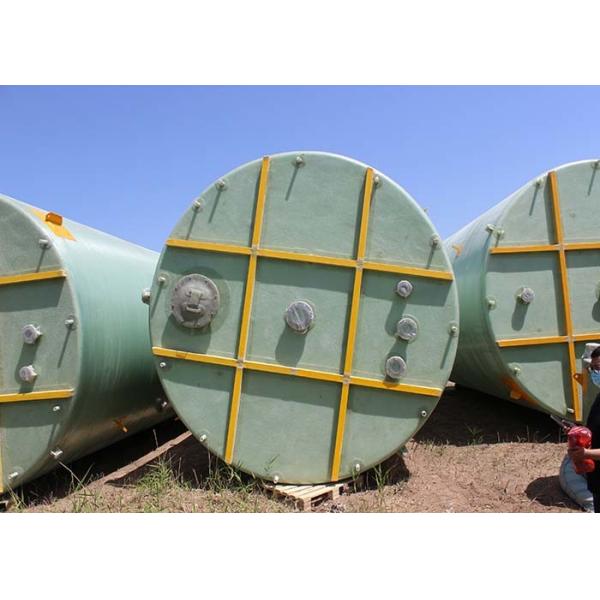 Filament Winding Round FRP Storage Tank Wastewater Treatment