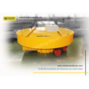 Factory Material Handling Remote Control Manual Pallet Turntable
