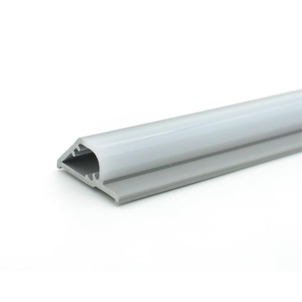 Rigid Vinyl Plastic U-Channel LED Strip Light U Channel Plastic Edge Trim