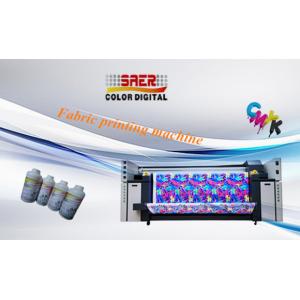 3.5kw Heater Power Fabric Plotter / Cotton Fabric Printing Machine Large Format Size