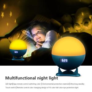 Tuya Wifi Smart Night Light For Mom and Baby Bedside White Noise Music Aid Sleep